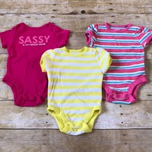 3 Old Navy Bodysuits
